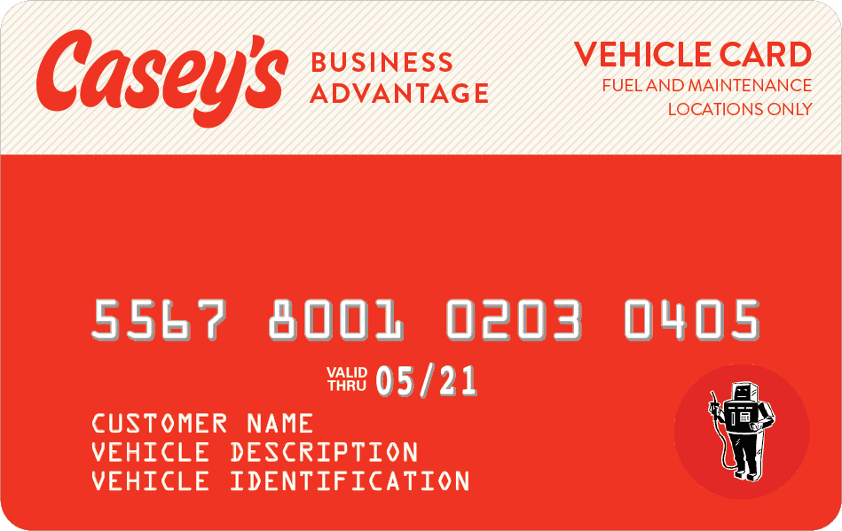 Casey's Business Advantage Fuel Card