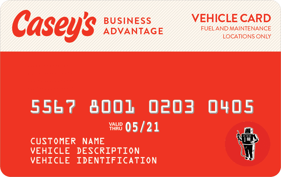 Business Fleet Fuel Cards | Fleet Management Gas Cards | Casey's